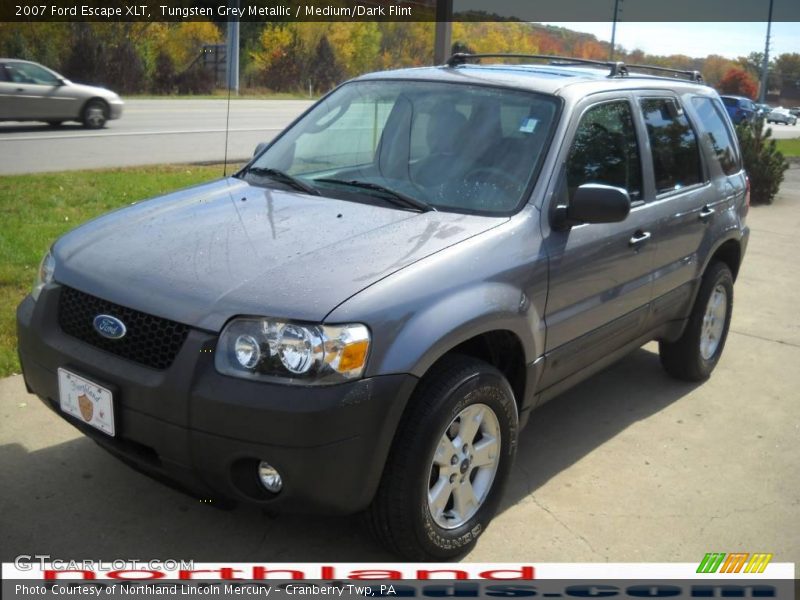 Tungsten Grey Metallic / Medium/Dark Flint 2007 Ford Escape XLT