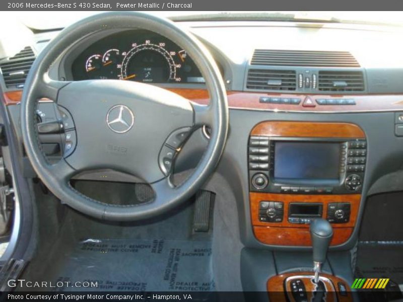 Pewter Metallic / Charcoal 2006 Mercedes-Benz S 430 Sedan