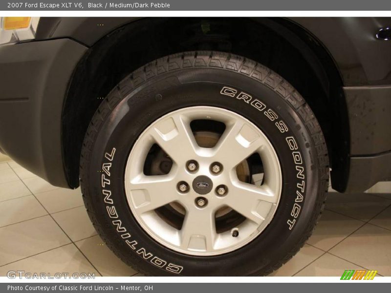 Black / Medium/Dark Pebble 2007 Ford Escape XLT V6
