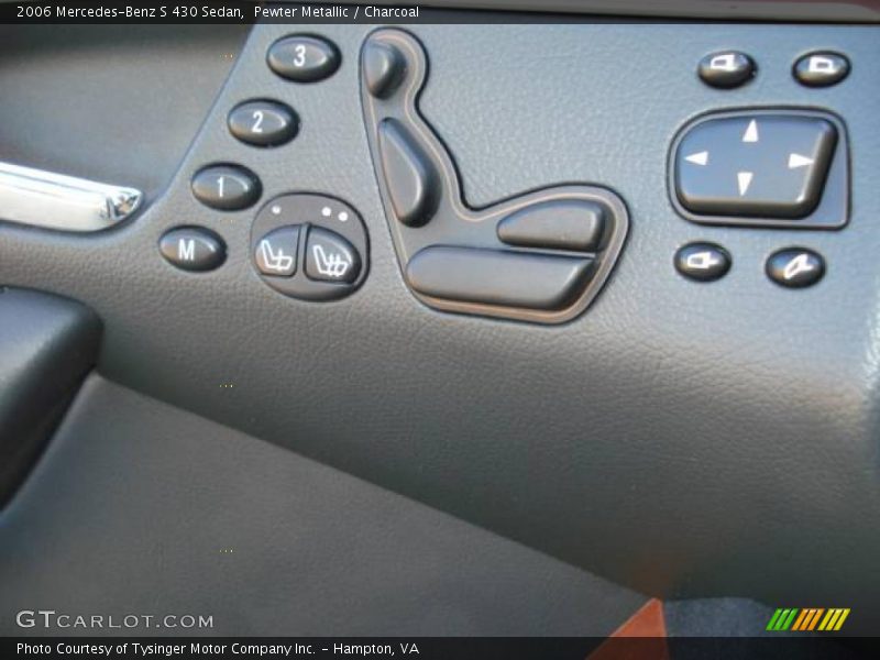 Pewter Metallic / Charcoal 2006 Mercedes-Benz S 430 Sedan