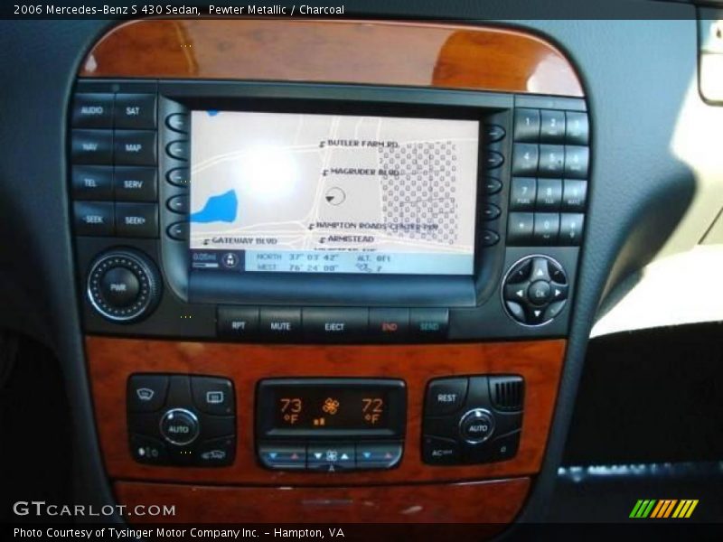 Pewter Metallic / Charcoal 2006 Mercedes-Benz S 430 Sedan