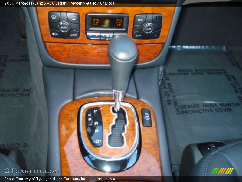 Pewter Metallic / Charcoal 2006 Mercedes-Benz S 430 Sedan
