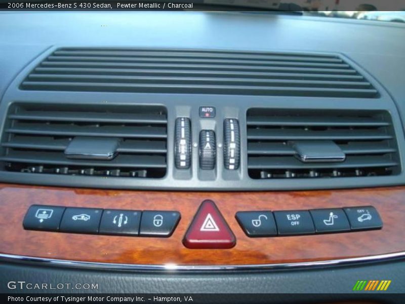 Pewter Metallic / Charcoal 2006 Mercedes-Benz S 430 Sedan