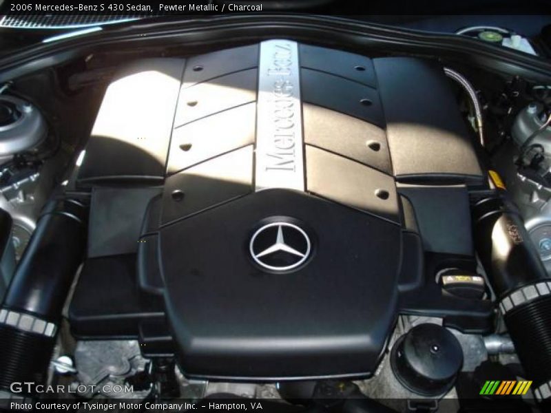 Pewter Metallic / Charcoal 2006 Mercedes-Benz S 430 Sedan