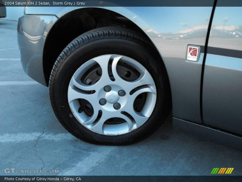 Storm Grey / Grey 2004 Saturn ION 2 Sedan