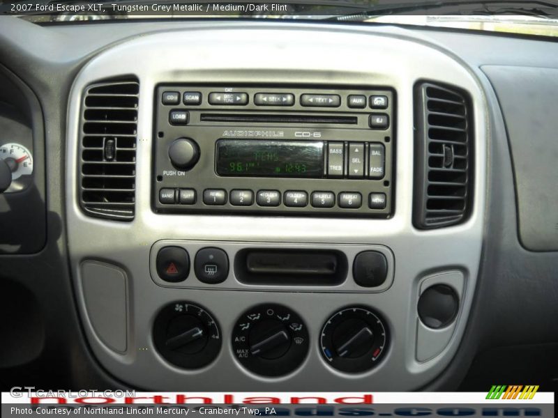 Tungsten Grey Metallic / Medium/Dark Flint 2007 Ford Escape XLT