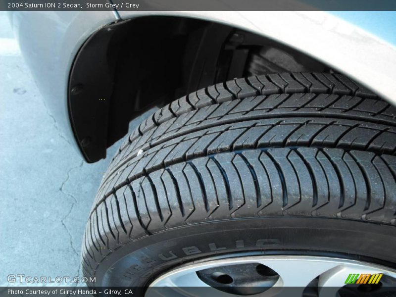 Storm Grey / Grey 2004 Saturn ION 2 Sedan