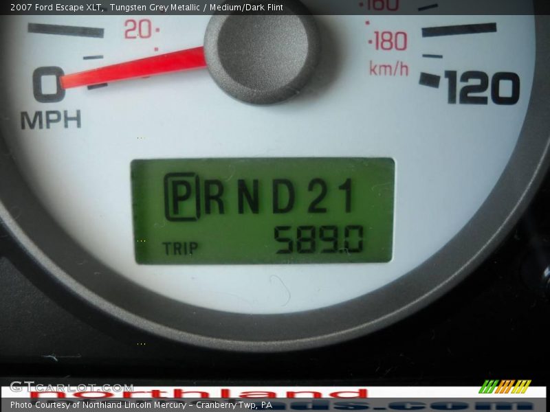 Tungsten Grey Metallic / Medium/Dark Flint 2007 Ford Escape XLT