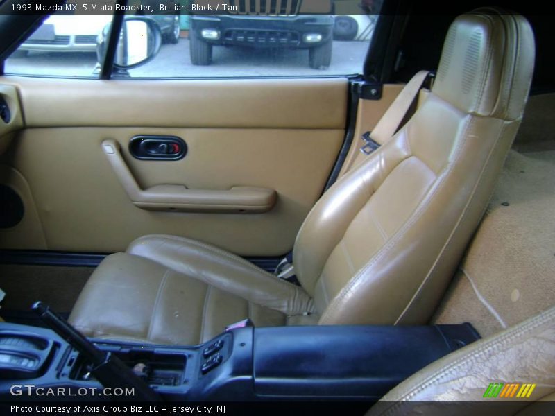 Brilliant Black / Tan 1993 Mazda MX-5 Miata Roadster