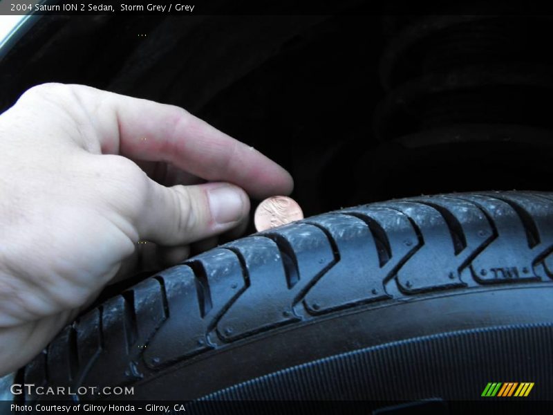 Storm Grey / Grey 2004 Saturn ION 2 Sedan