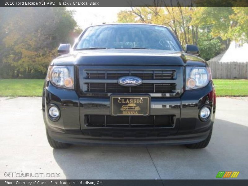 Black / Charcoal Black 2010 Ford Escape XLT 4WD