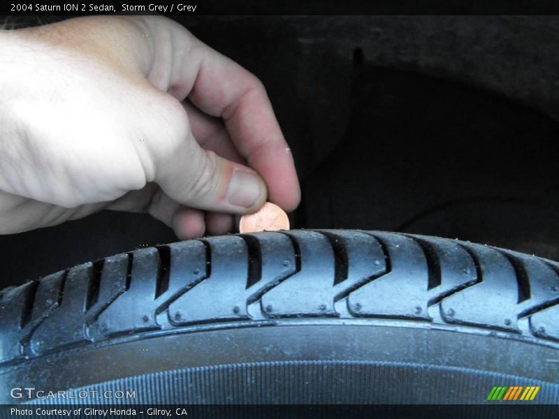 Storm Grey / Grey 2004 Saturn ION 2 Sedan