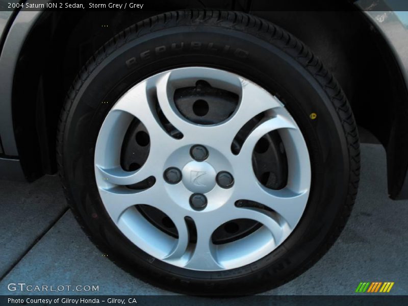 Storm Grey / Grey 2004 Saturn ION 2 Sedan