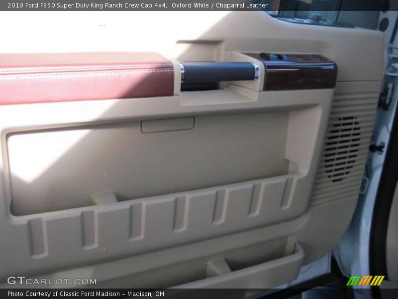 Oxford White / Chaparral Leather 2010 Ford F350 Super Duty King Ranch Crew Cab 4x4
