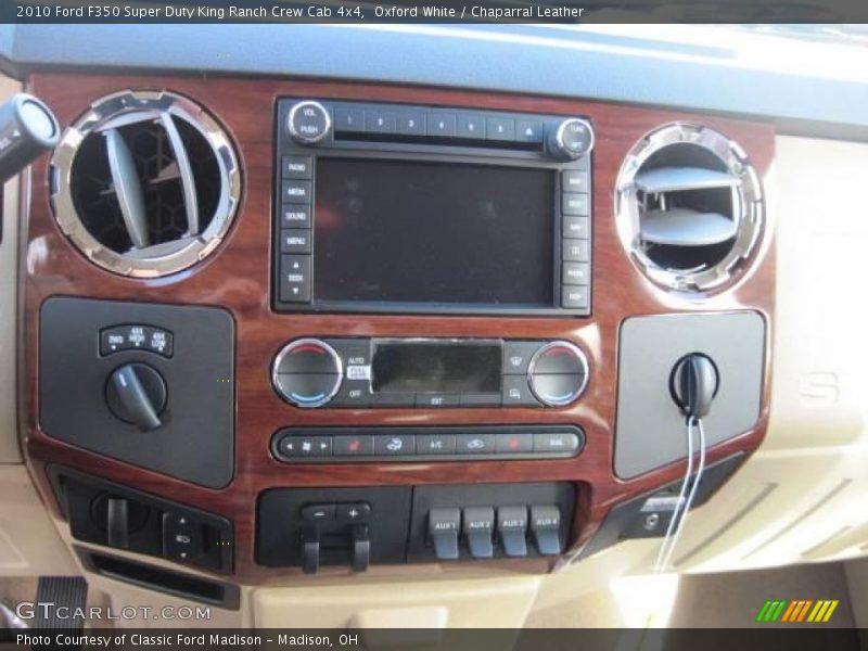 Oxford White / Chaparral Leather 2010 Ford F350 Super Duty King Ranch Crew Cab 4x4