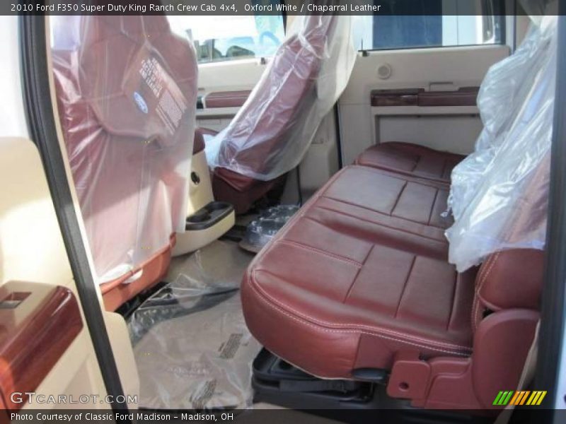 Oxford White / Chaparral Leather 2010 Ford F350 Super Duty King Ranch Crew Cab 4x4