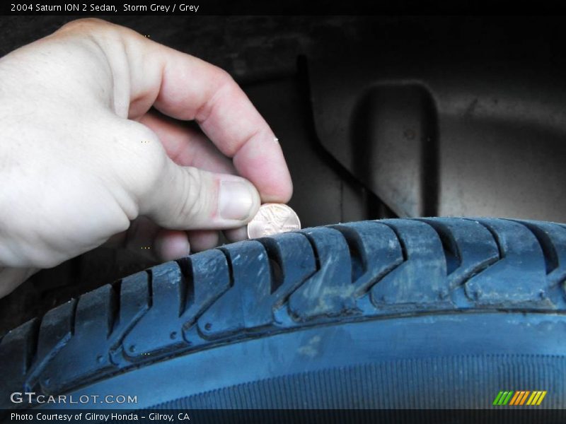 Storm Grey / Grey 2004 Saturn ION 2 Sedan