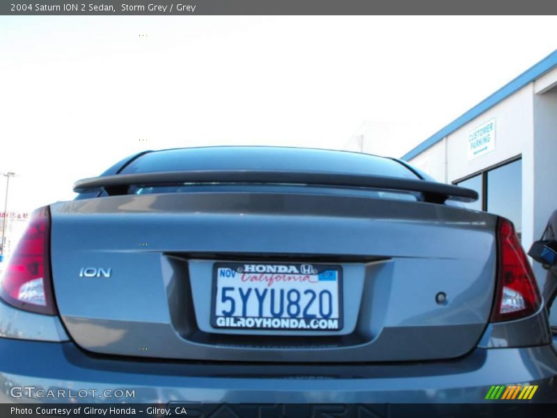 Storm Grey / Grey 2004 Saturn ION 2 Sedan