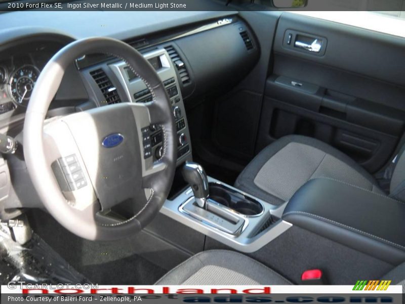 Ingot Silver Metallic / Medium Light Stone 2010 Ford Flex SE