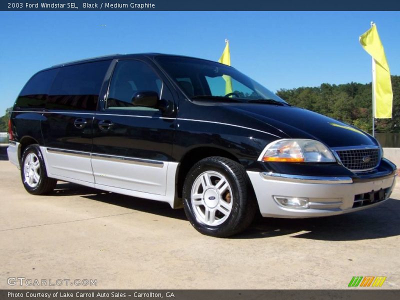 Black / Medium Graphite 2003 Ford Windstar SEL