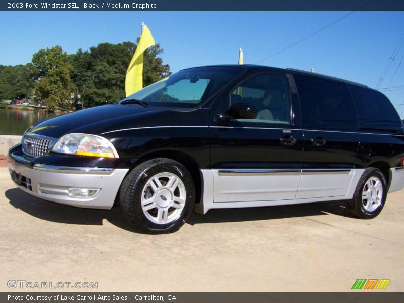 Black / Medium Graphite 2003 Ford Windstar SEL