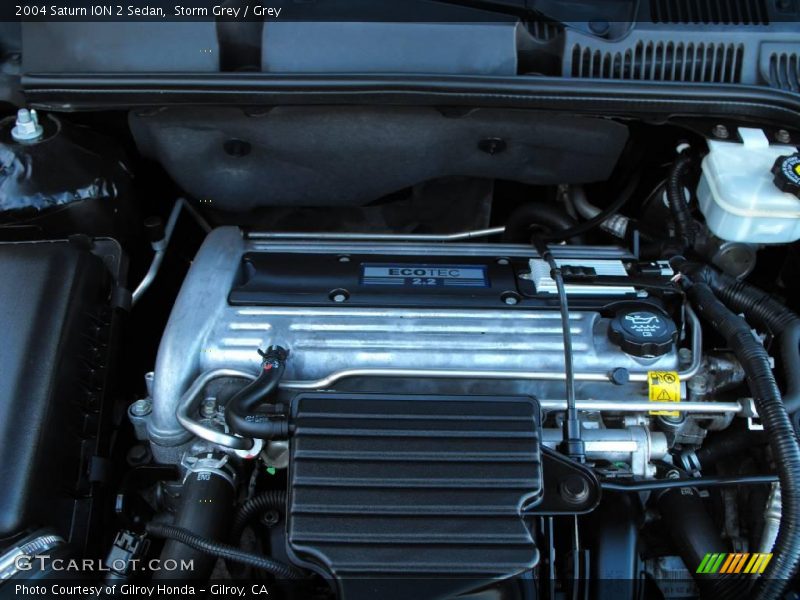 Storm Grey / Grey 2004 Saturn ION 2 Sedan