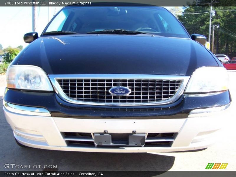 Black / Medium Graphite 2003 Ford Windstar SEL