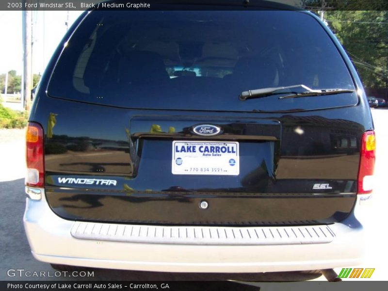 Black / Medium Graphite 2003 Ford Windstar SEL