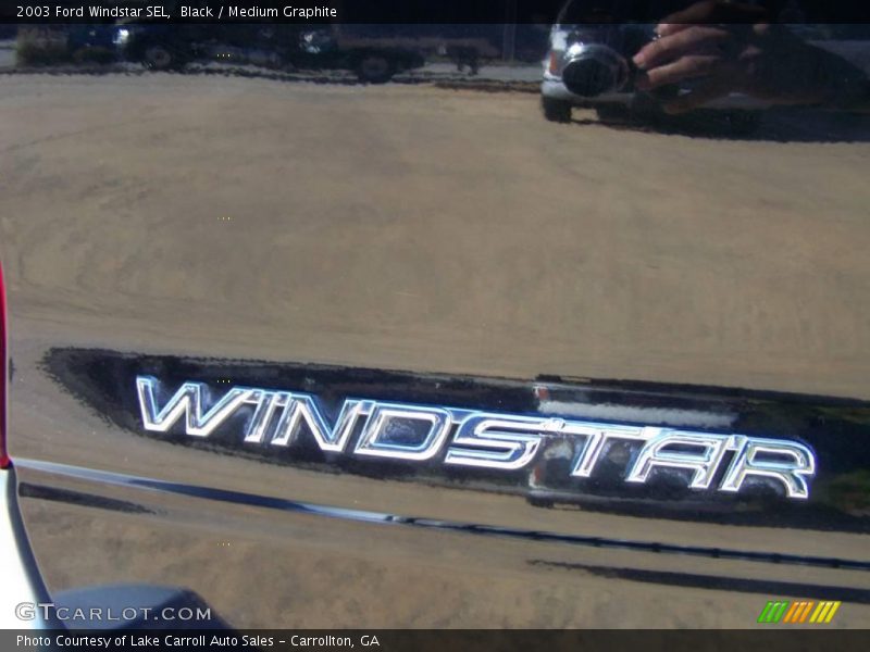 Black / Medium Graphite 2003 Ford Windstar SEL