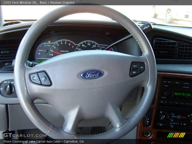 Black / Medium Graphite 2003 Ford Windstar SEL