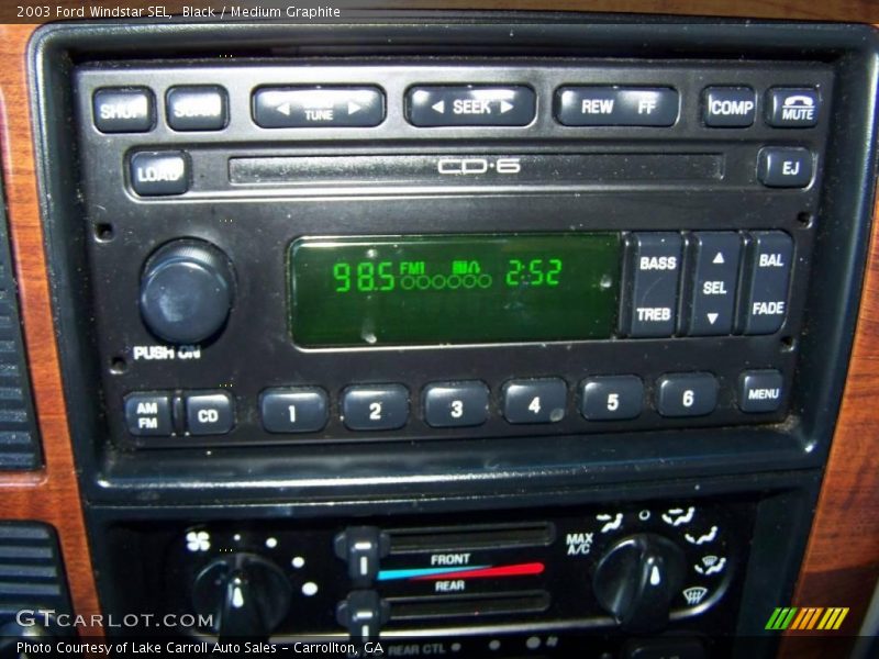 Black / Medium Graphite 2003 Ford Windstar SEL