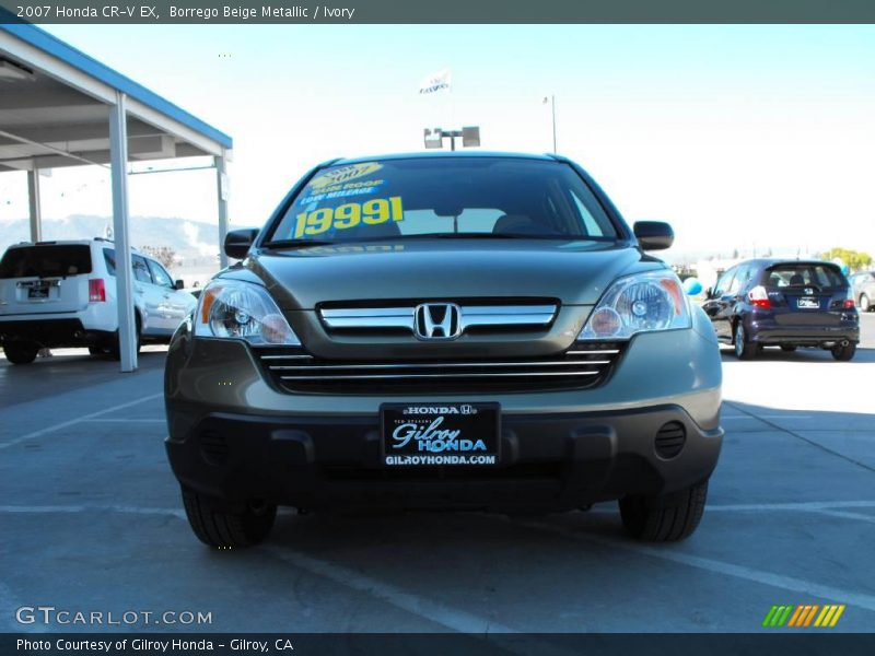 Borrego Beige Metallic / Ivory 2007 Honda CR-V EX