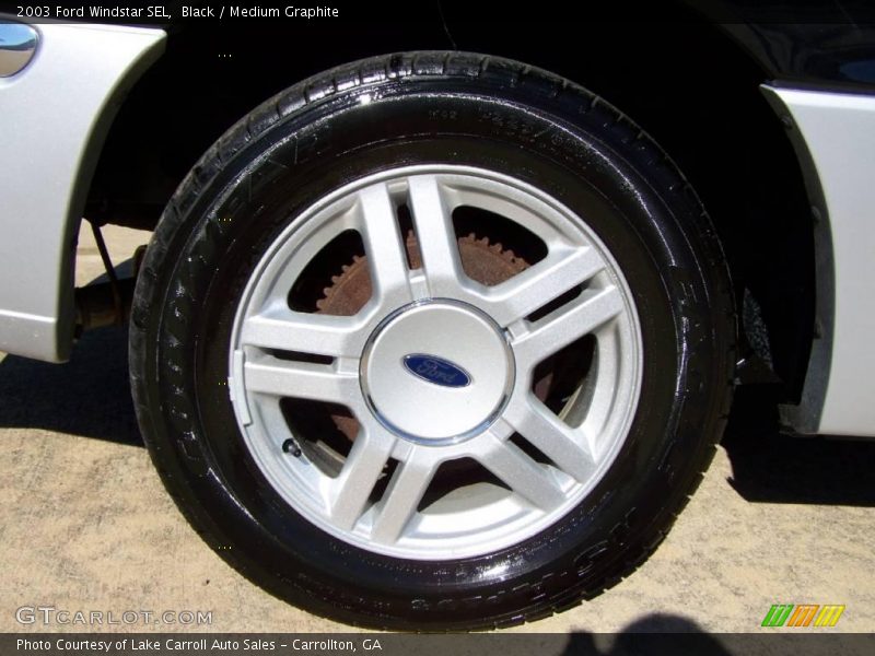 Black / Medium Graphite 2003 Ford Windstar SEL
