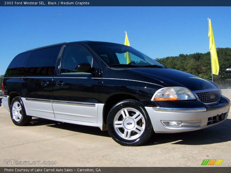 Black / Medium Graphite 2003 Ford Windstar SEL