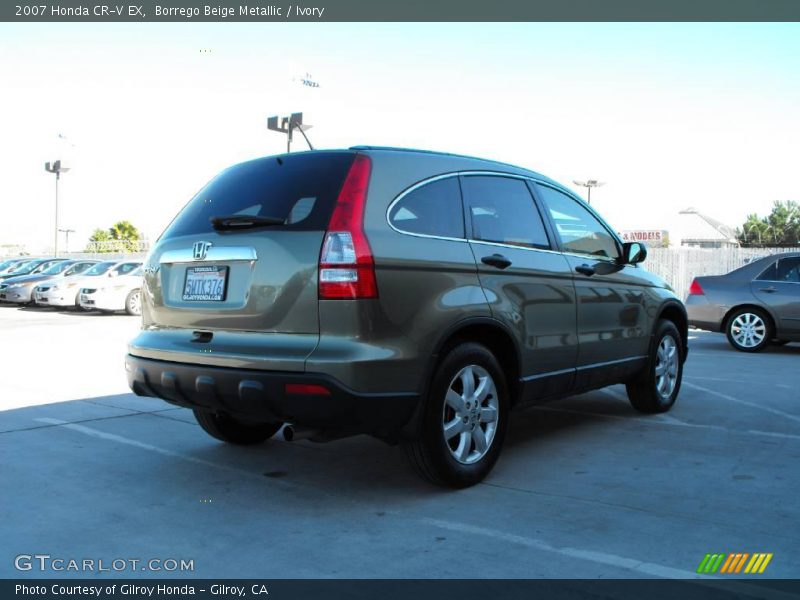 Borrego Beige Metallic / Ivory 2007 Honda CR-V EX