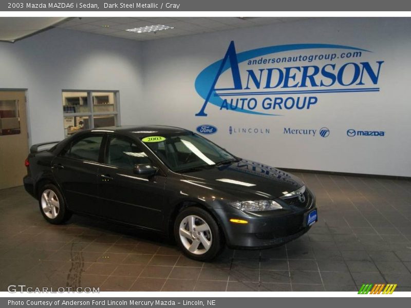Dark Steel Metallic / Gray 2003 Mazda MAZDA6 i Sedan