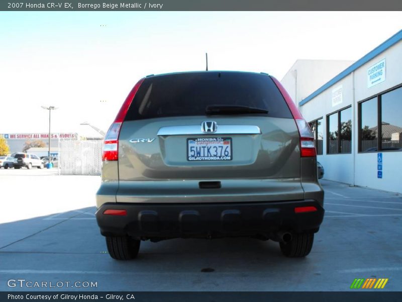 Borrego Beige Metallic / Ivory 2007 Honda CR-V EX