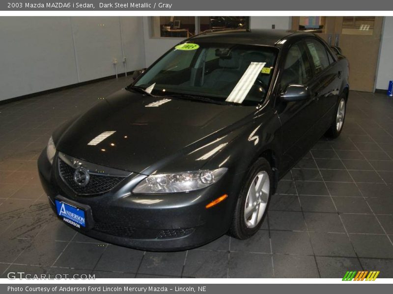 Dark Steel Metallic / Gray 2003 Mazda MAZDA6 i Sedan