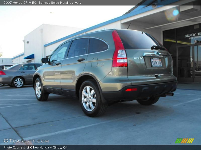 Borrego Beige Metallic / Ivory 2007 Honda CR-V EX