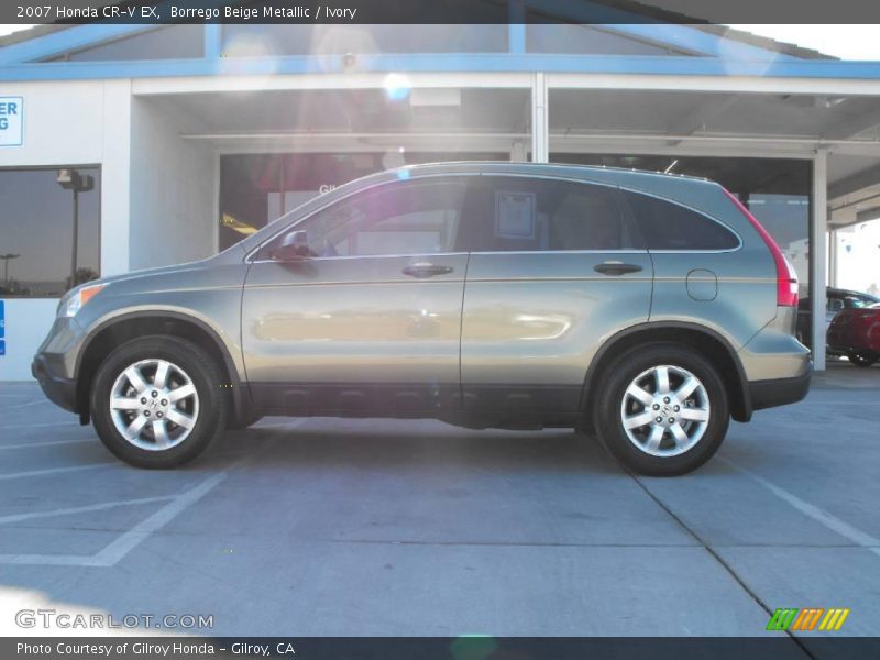 Borrego Beige Metallic / Ivory 2007 Honda CR-V EX