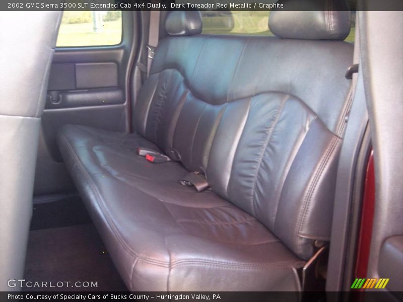 Dark Toreador Red Metallic / Graphite 2002 GMC Sierra 3500 SLT Extended Cab 4x4 Dually