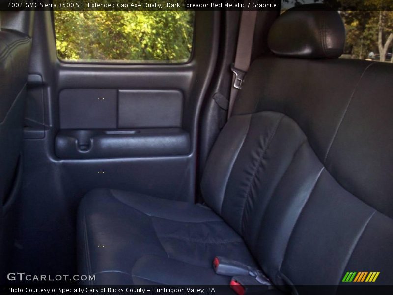 Dark Toreador Red Metallic / Graphite 2002 GMC Sierra 3500 SLT Extended Cab 4x4 Dually