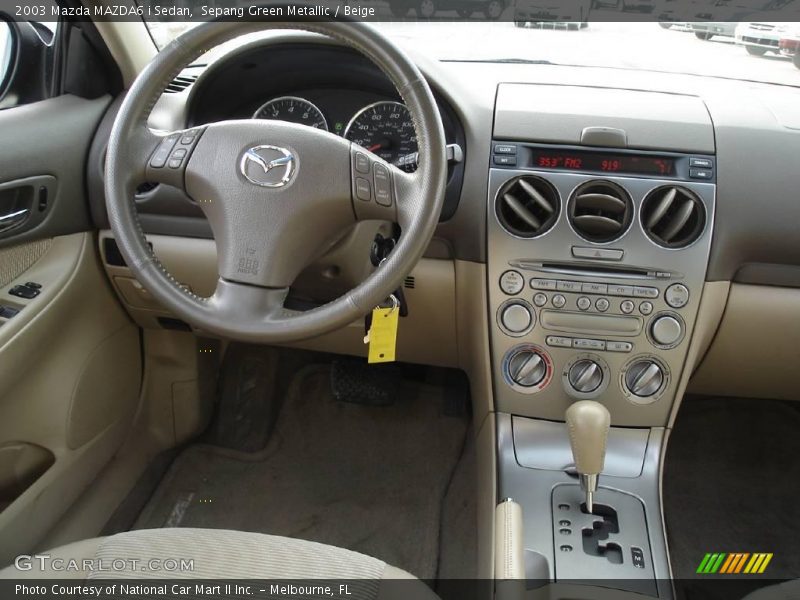 Sepang Green Metallic / Beige 2003 Mazda MAZDA6 i Sedan