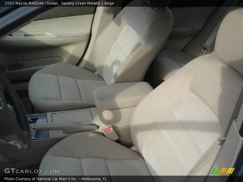 Sepang Green Metallic / Beige 2003 Mazda MAZDA6 i Sedan