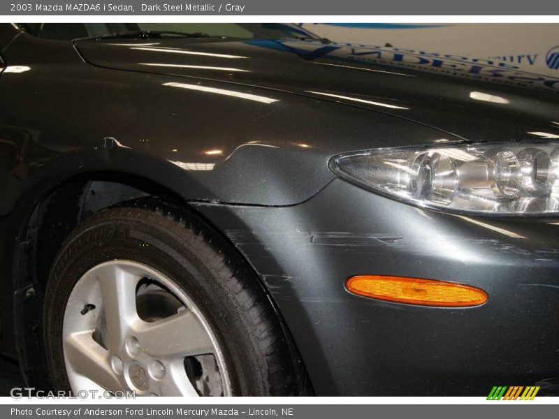 Dark Steel Metallic / Gray 2003 Mazda MAZDA6 i Sedan
