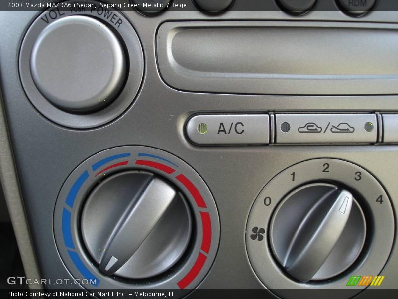 Sepang Green Metallic / Beige 2003 Mazda MAZDA6 i Sedan