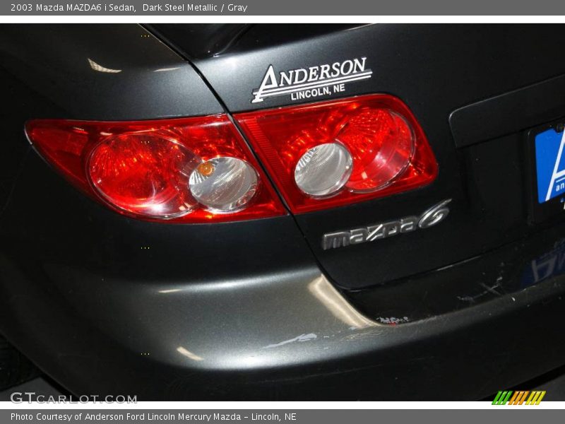 Dark Steel Metallic / Gray 2003 Mazda MAZDA6 i Sedan