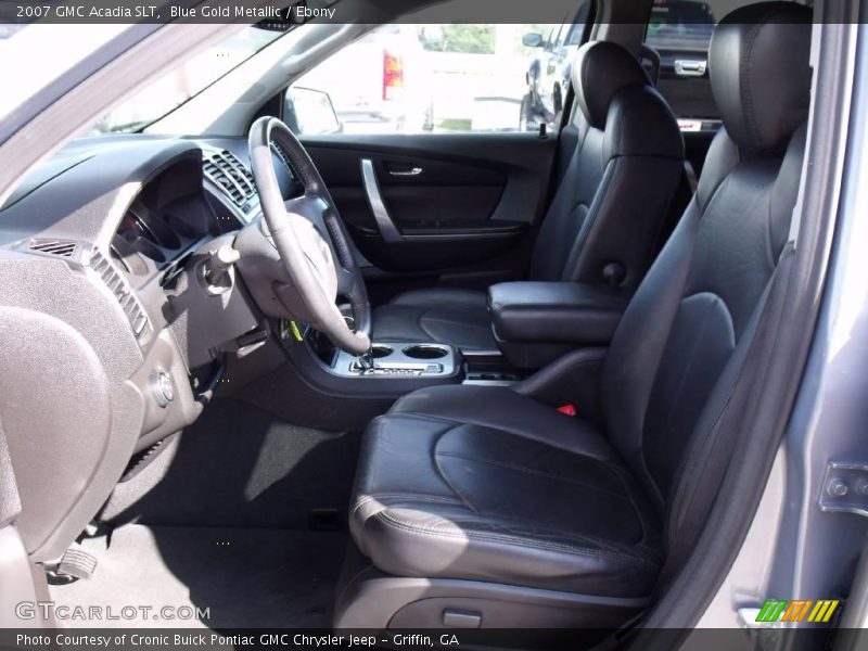 Blue Gold Metallic / Ebony 2007 GMC Acadia SLT
