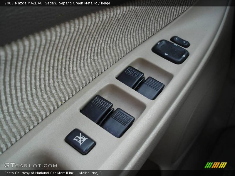 Sepang Green Metallic / Beige 2003 Mazda MAZDA6 i Sedan
