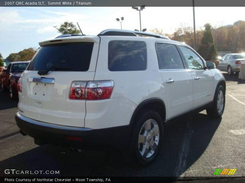 Summit White / Titanium 2007 GMC Acadia SLT